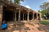 Mamallapuram - Tamil Nadu. Krishna Mandapam. 